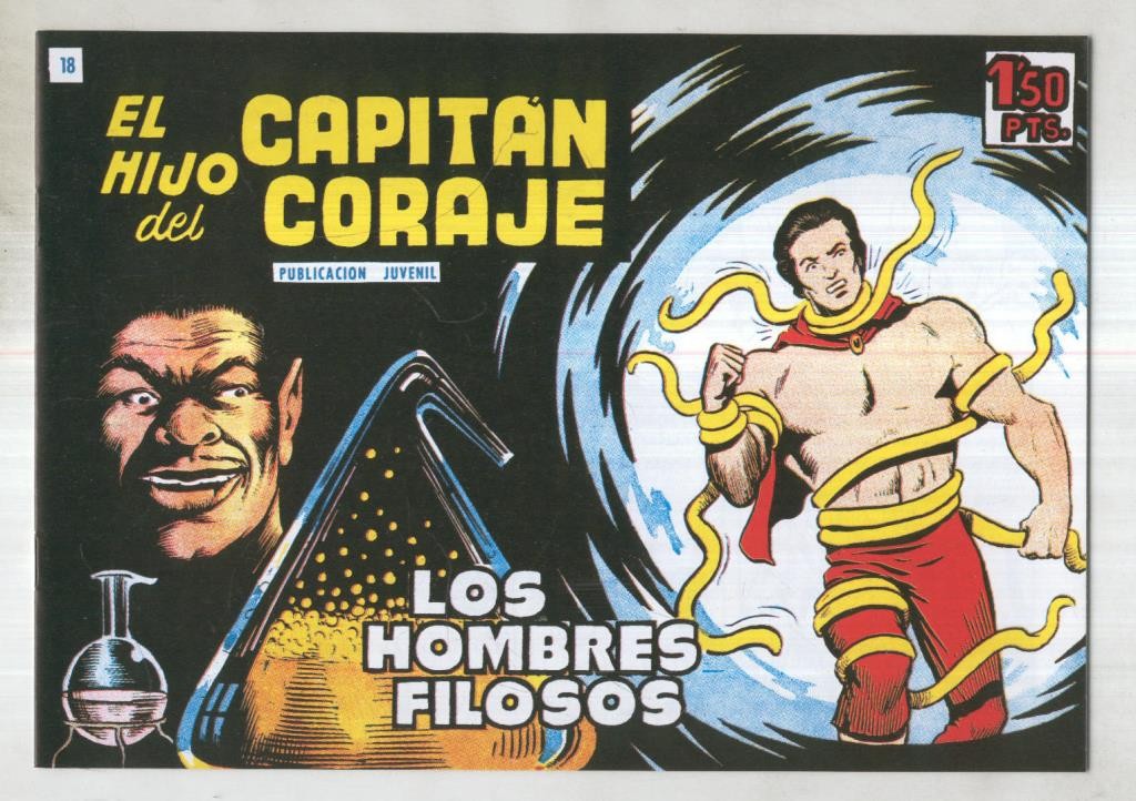 Facsimil: El Hijo del Capitan Coraje numero 18: Los hombres filosos
