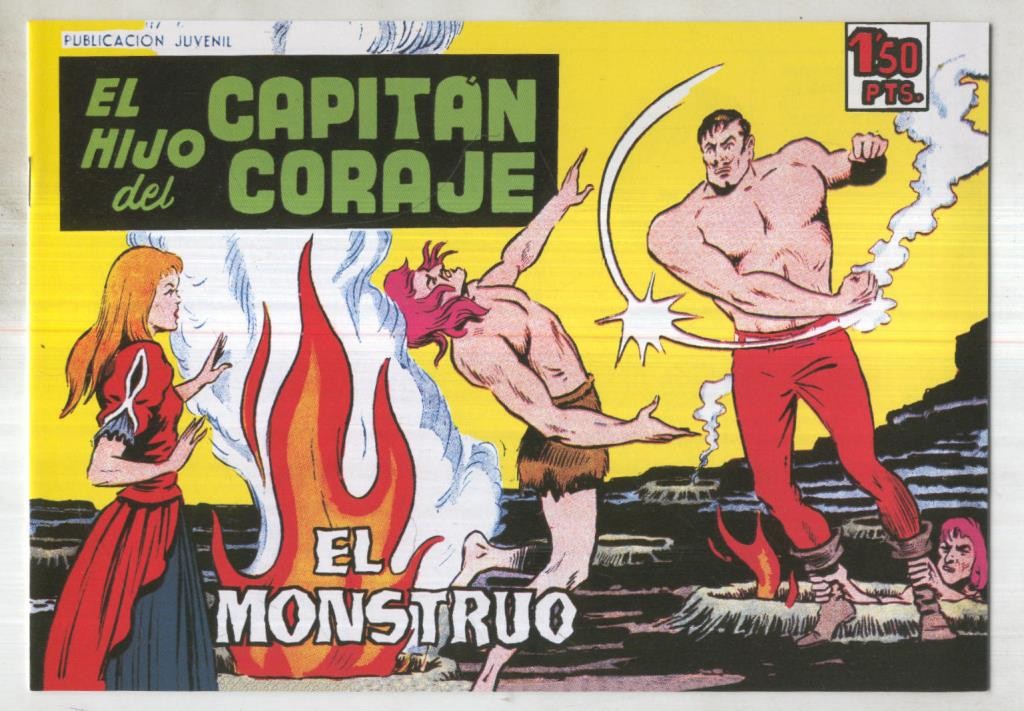 Facsimil: El Hijo del Capitan Coraje numero 21: El monstruo
