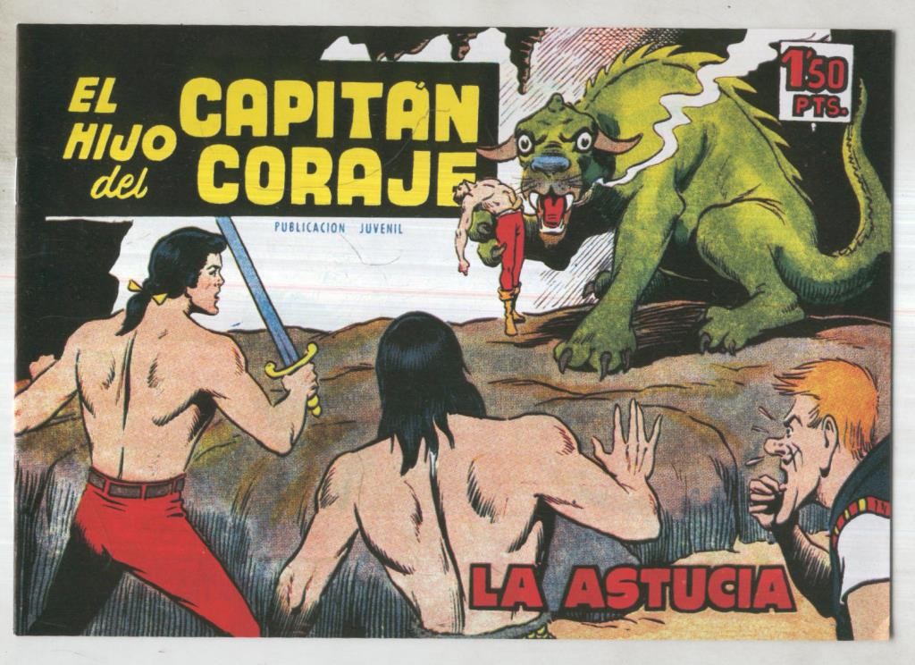 Facsimil: El Hijo del Capitan Coraje numero 22: La astucia