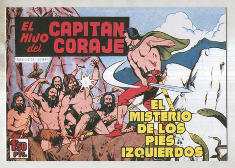 Facsimil: El Hijo del Capitan Coraje numero 27: El misterio de los pies izquierdos