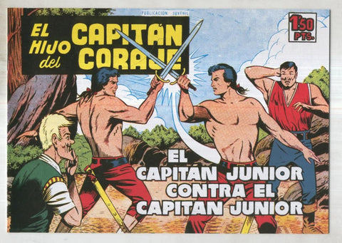 Facsimil: El Hijo del Capitan Coraje numero 29: El capitan junior contra el capitan junior