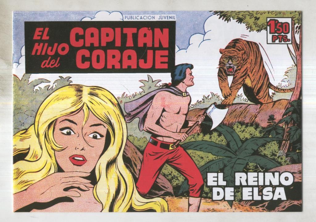 Facsimil: El Hijo del Capitan Coraje numero 31: El reino de Elsa