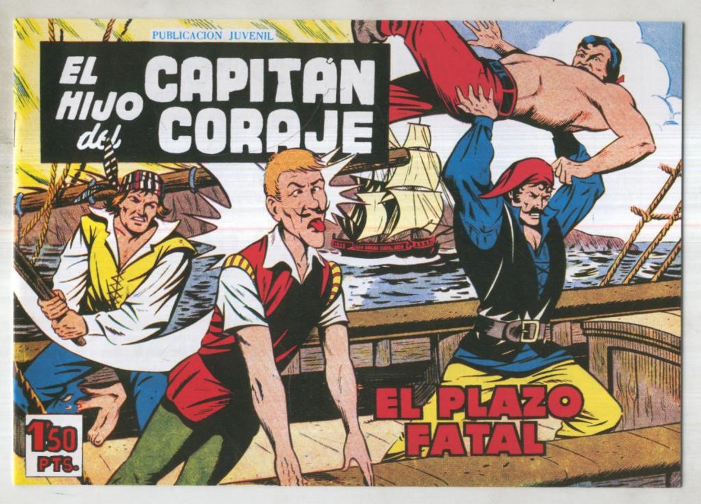 Facsimil: El Hijo del Capitan Coraje numero 33: El plazo fatal
