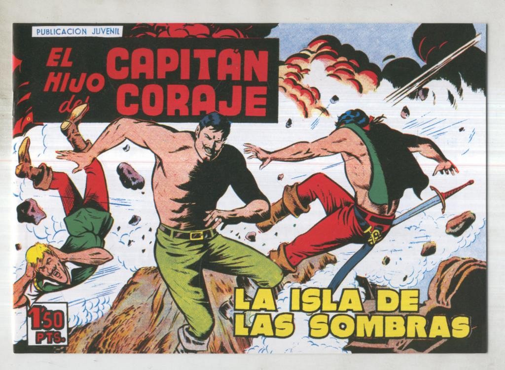 Facsimil: El Hijo del Capitan Coraje numero 39: La isla de las sombras