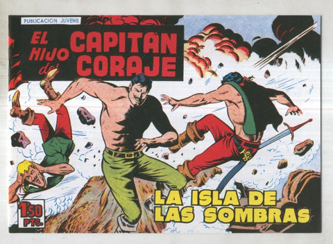 Facsimil: El Hijo del Capitan Coraje numero 39: La isla de las sombras