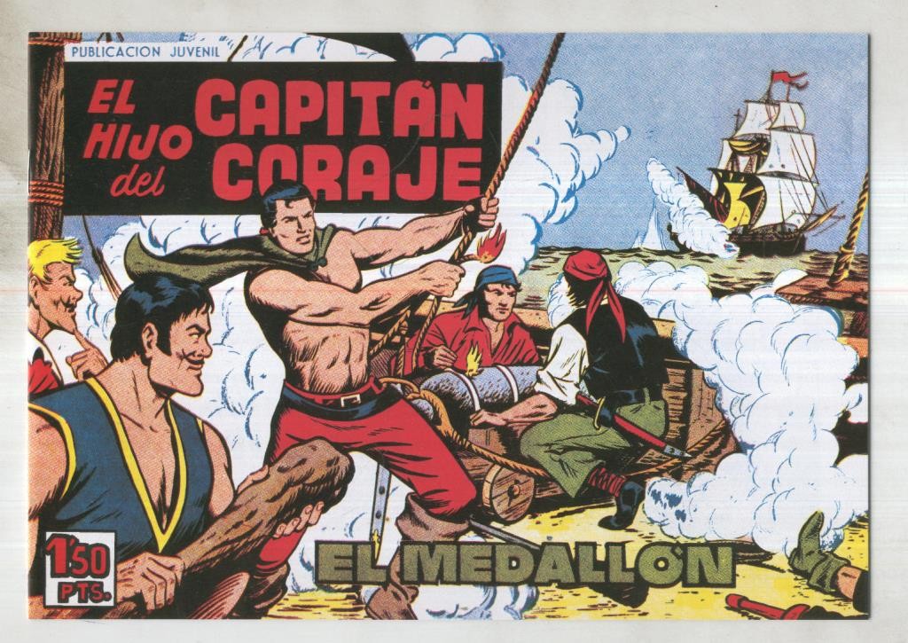 Facsimil: El Hijo del Capitan Coraje numero 41: El medallon