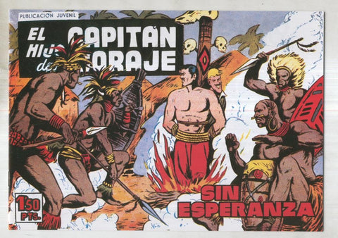 Facsimil: El Hijo del Capitan Coraje numero 44: Sin esperanza