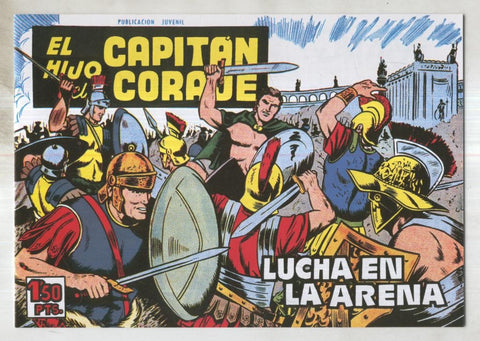 Facsimil: El Hijo del Capitan Coraje numero 48: Lucha en la arena