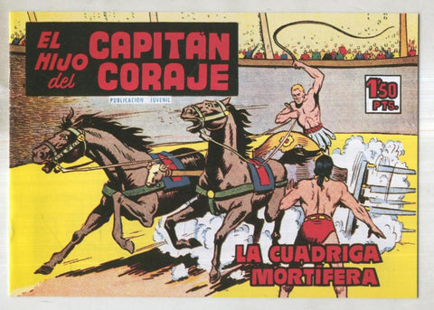 Facsimil: El Hijo del Capitan Coraje numero 49: La cuadriga mortifera