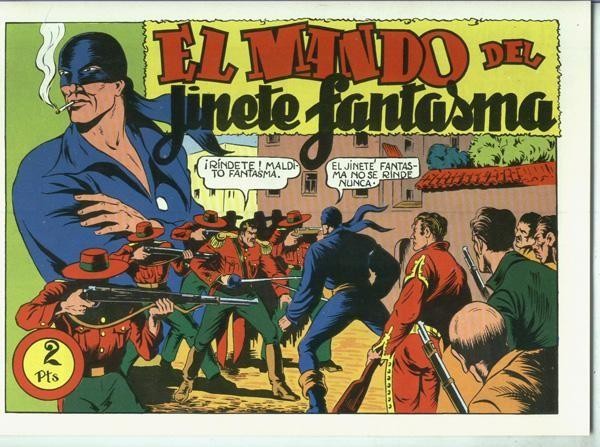 Facsimil: El Jinete Fantasma numero 044: El mando del jinete fantasma
