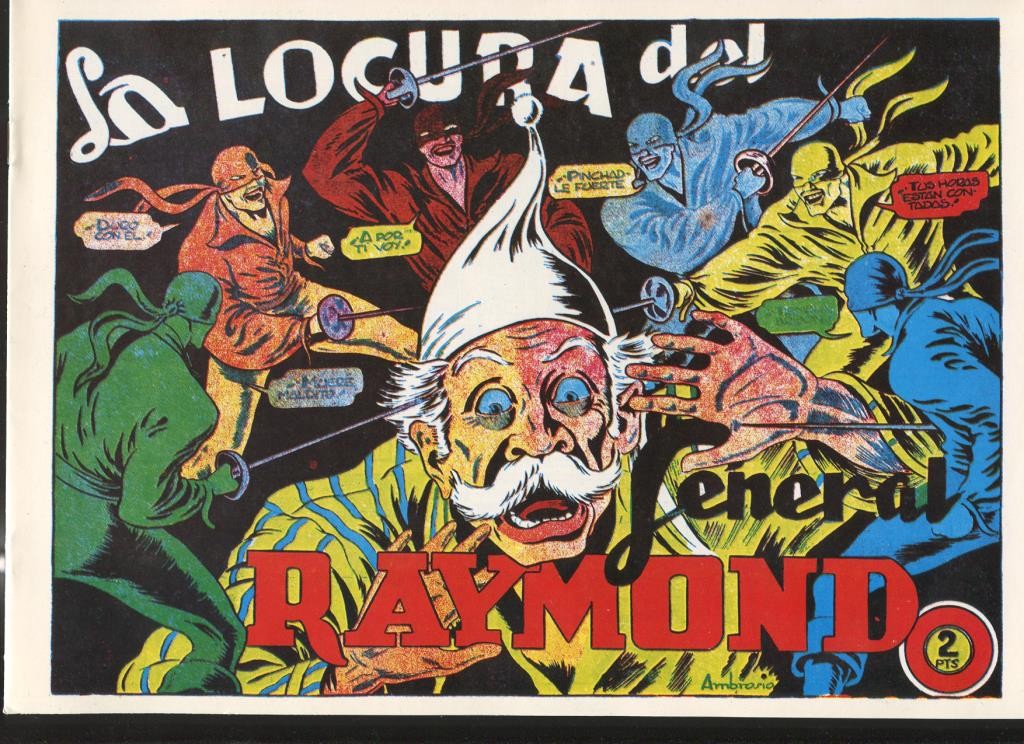 Facsimil: El Jinete Fantasma numero 058: La locura del general Raymond