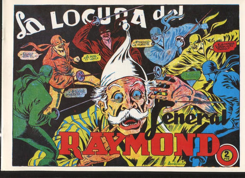 Facsimil: El Jinete Fantasma numero 058: La locura del general Raymond