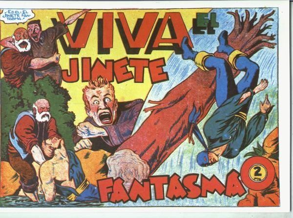 Facsimil: El Jinete Fantasma numero 055: Viva el Jinete Fantasma