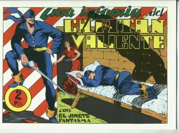 Facsimil: El Jinete Fantasma numero 042: Una infamia del capitan valiente
