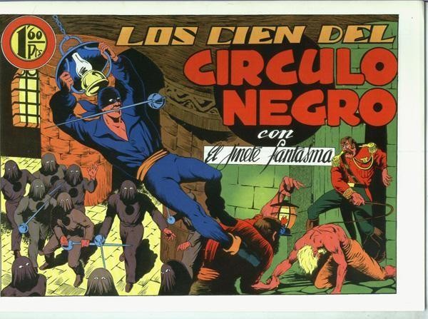 Facsimil: El Jinete Fantasma numero 023: Los cien del circulo negro