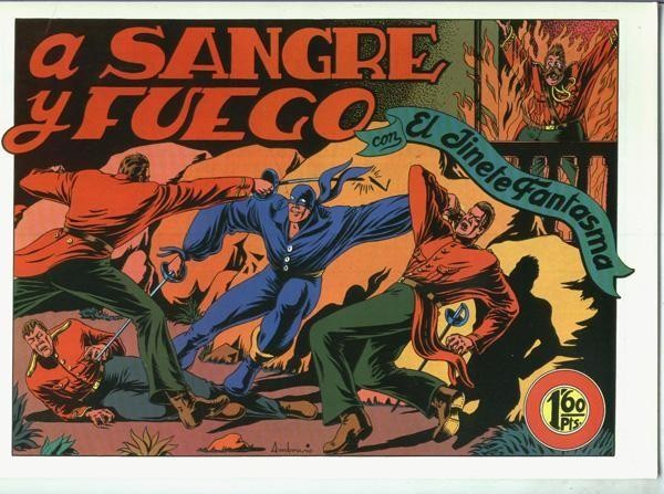 Facsimil: El Jinete Fantasma numero 019: A sangre y fuego