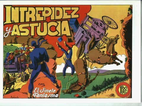 Facsimil: El Jinete Fantasma numero 015: Intrepidez y astucia