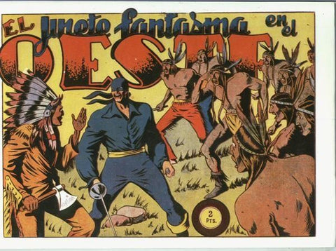 Facsimil: El Jinete Fantasma numero 069: En el oeste