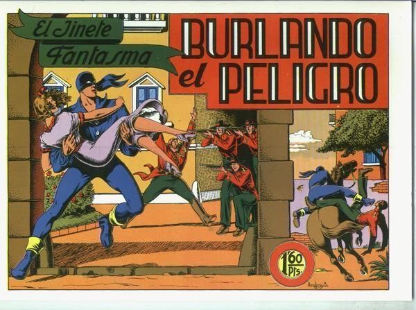 Facsimil: El Jinete Fantasma numero 008: Burlando el peligro