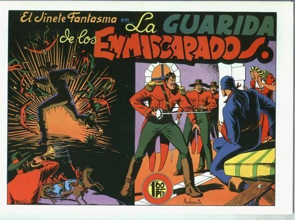 Facsimil: El Jinete Fantasma numero 014: La guarida de los enmascarados