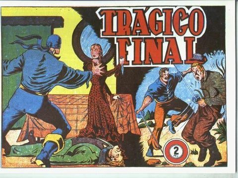 Facsimil: El Jinete Fantasma numero 056: Tragico final