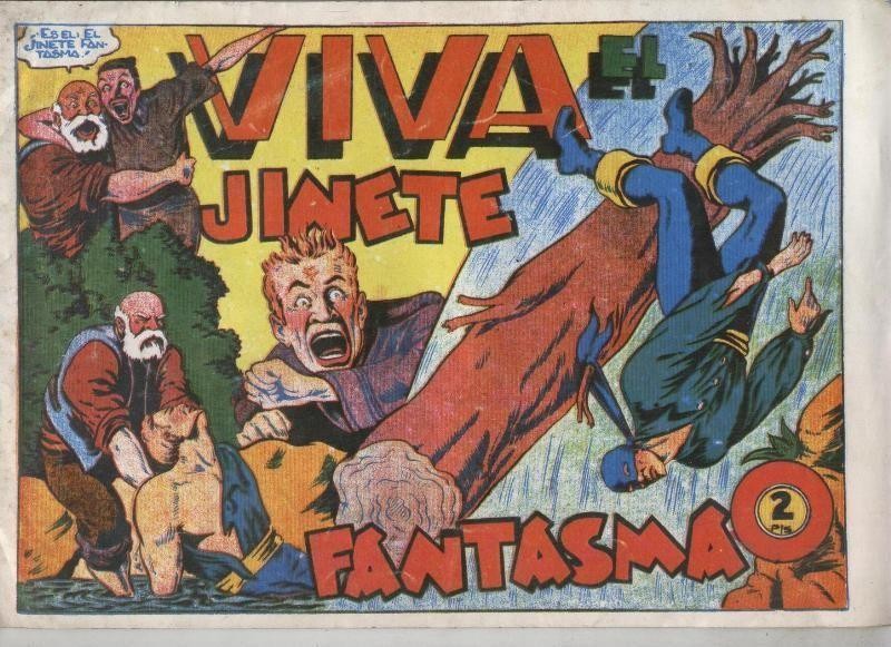 Facsimil: El Jinete Fantasma numero 055: Viva el jinete fantasma
