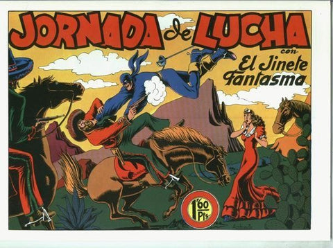 Facsimil: El Jinete Fantasma numero 012: Jornada de lucha