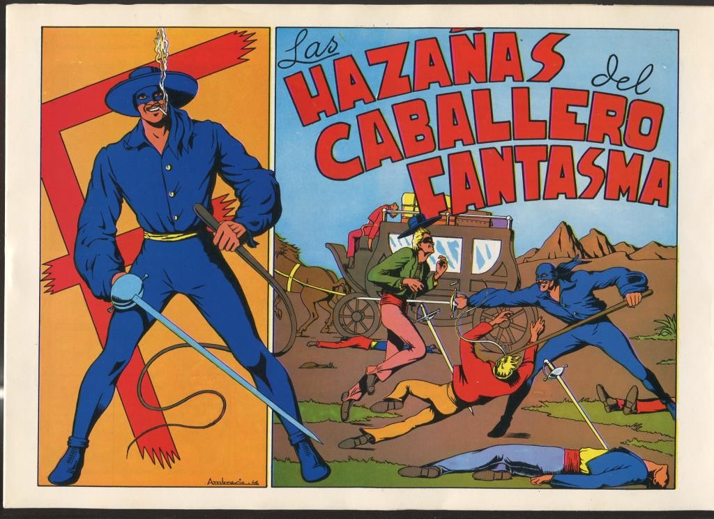 Facsimil: El Jinete Fantasma numero 001: Las hazañas del caballero fantasma