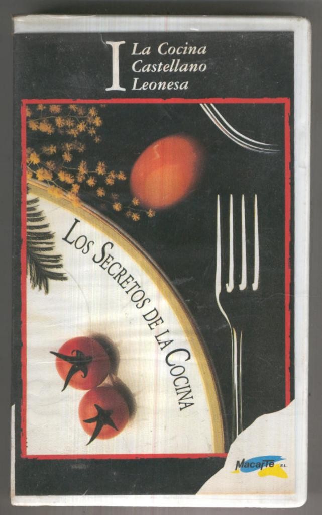 VHS Documental: LOS SECRETOS DE LA COCINA - La Cocina Castellano Leonesa