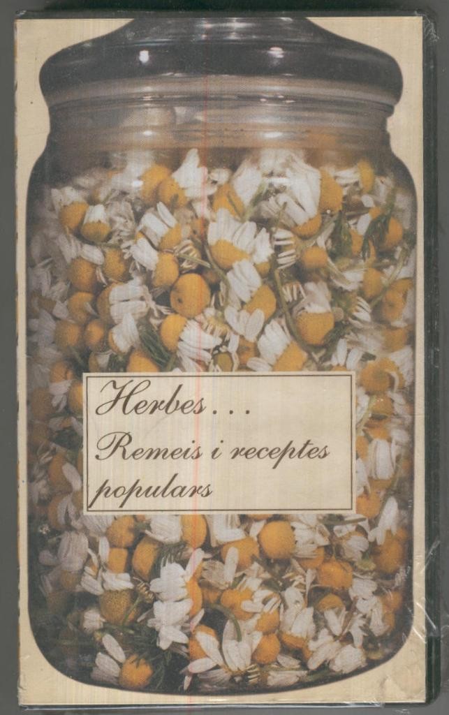 VHS Documental: HERBES, REMEIS I RECEPTES POPULARS - (Produccion Generalitat de Catalunya)