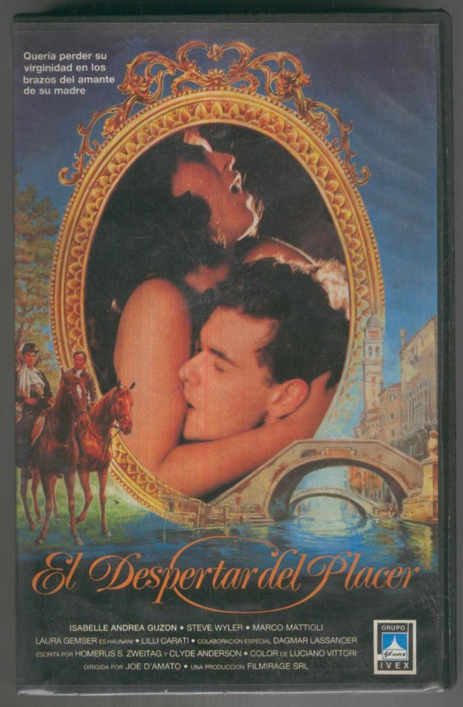 VHS Cine: EL DESPERTAR DEL PLACER - Joe D,Amato