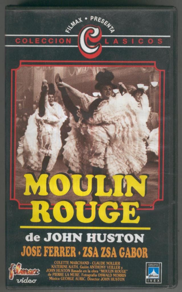 VHS Cine: MOULIN ROUGE - John Huston (1952)