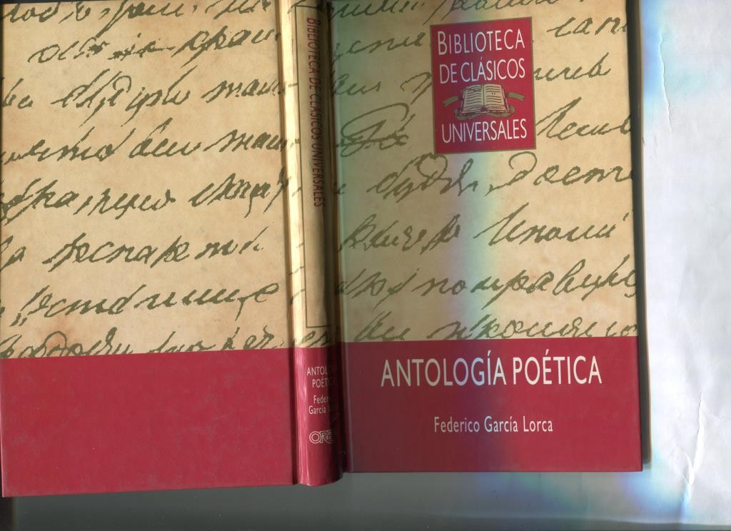 Antologia poetica de Federico Garcia Lorca