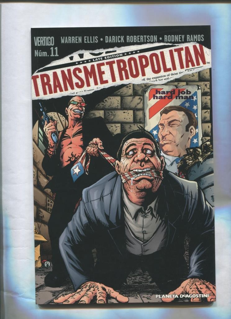 Vertigo: Transmetropolitan numero 11
