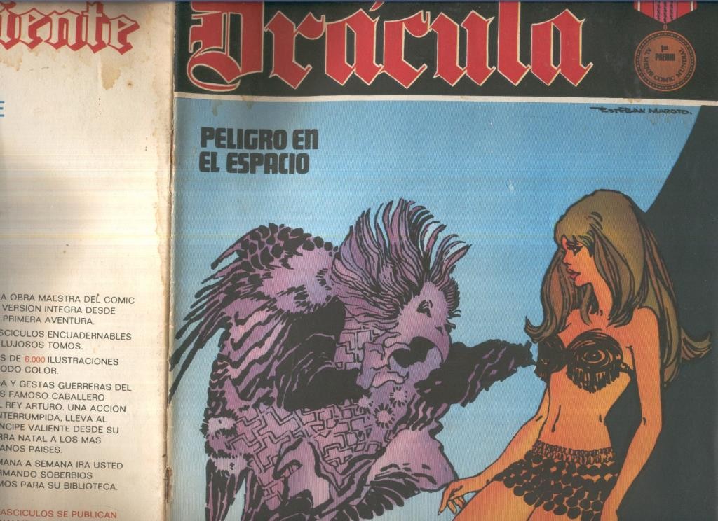 Burulan: Dracula cinco por infinito numero 05: Peligro en el espacio (numerada 2 traser)