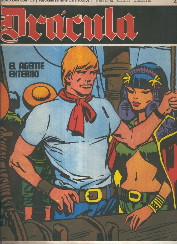 Burulan: Dracula Delta 99 numero 25: El agente externo