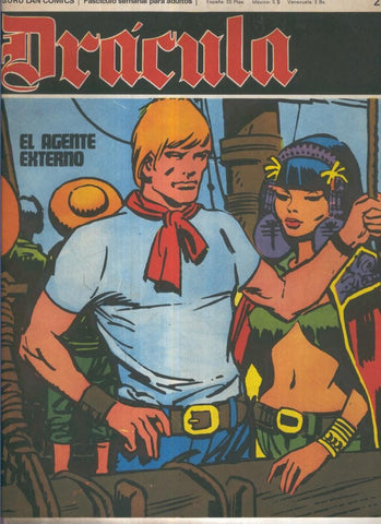 Burulan: Dracula Delta 99 numero 25: El agente externo