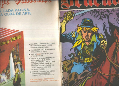 Burulan: Dracula Delta 99 numero 32: La batalla de Gettisburg (numerado 4 trasera)