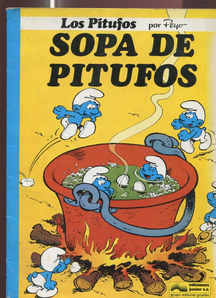 Los Pitufos numero 08: Sopa de pitufos (tapa blanda)