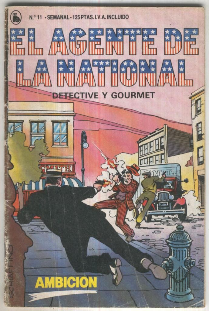 El agente de la National numero 11 Ambicion