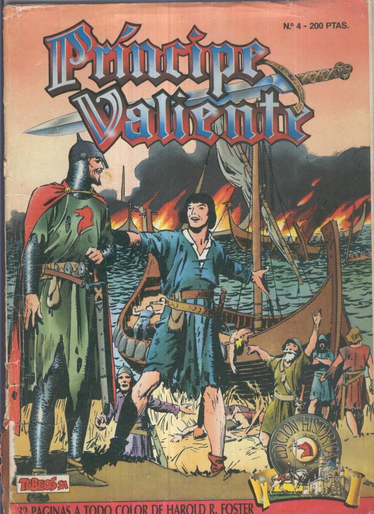 El Principe Valiente de Ediciones B numero 04