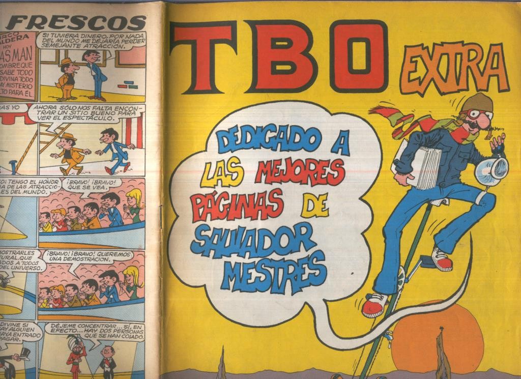 TBO extra 50 pts: Las mejores paginas de Salvador Mestres (numerado 2 en trasera)