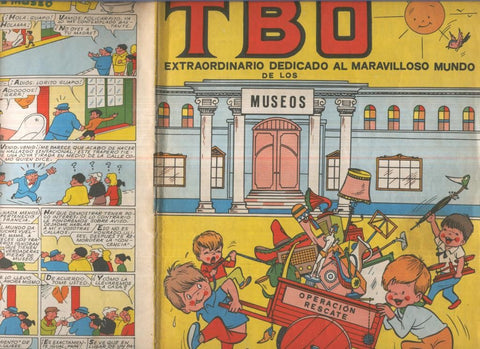 TBO extra 10 pts: Maravilloso mundo de los museos (numerado 2 en trasera)