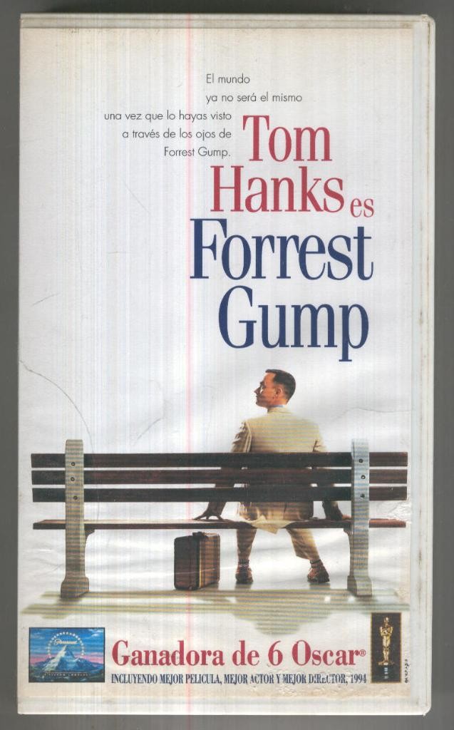 VHS Cine: FORREST GUMP - Robert Zemeckis