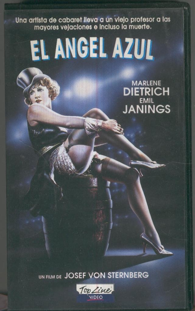 VHS Cine: EL ANGEL AZUL - Josef Von Sternberg