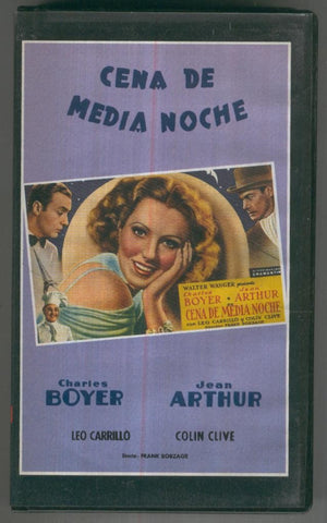 VHS Cine: CENA DE MEDIANOCHE - Frank Borzage