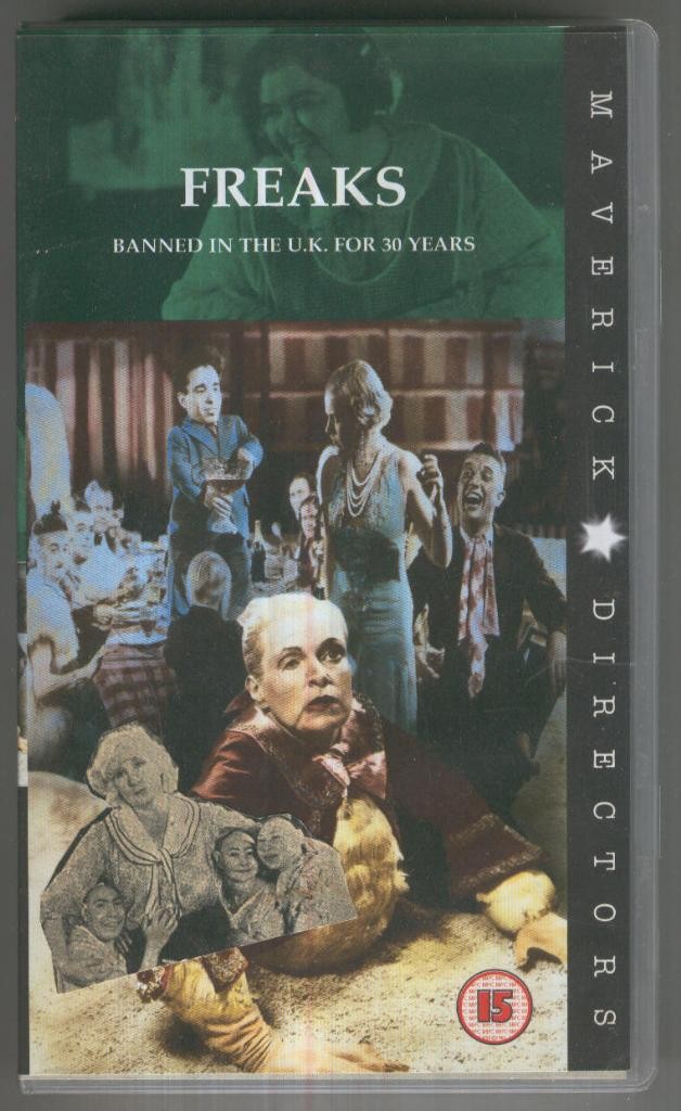 VHS Cine: Maverick Directors - FREAKS (Banned in the UK for 30 years)