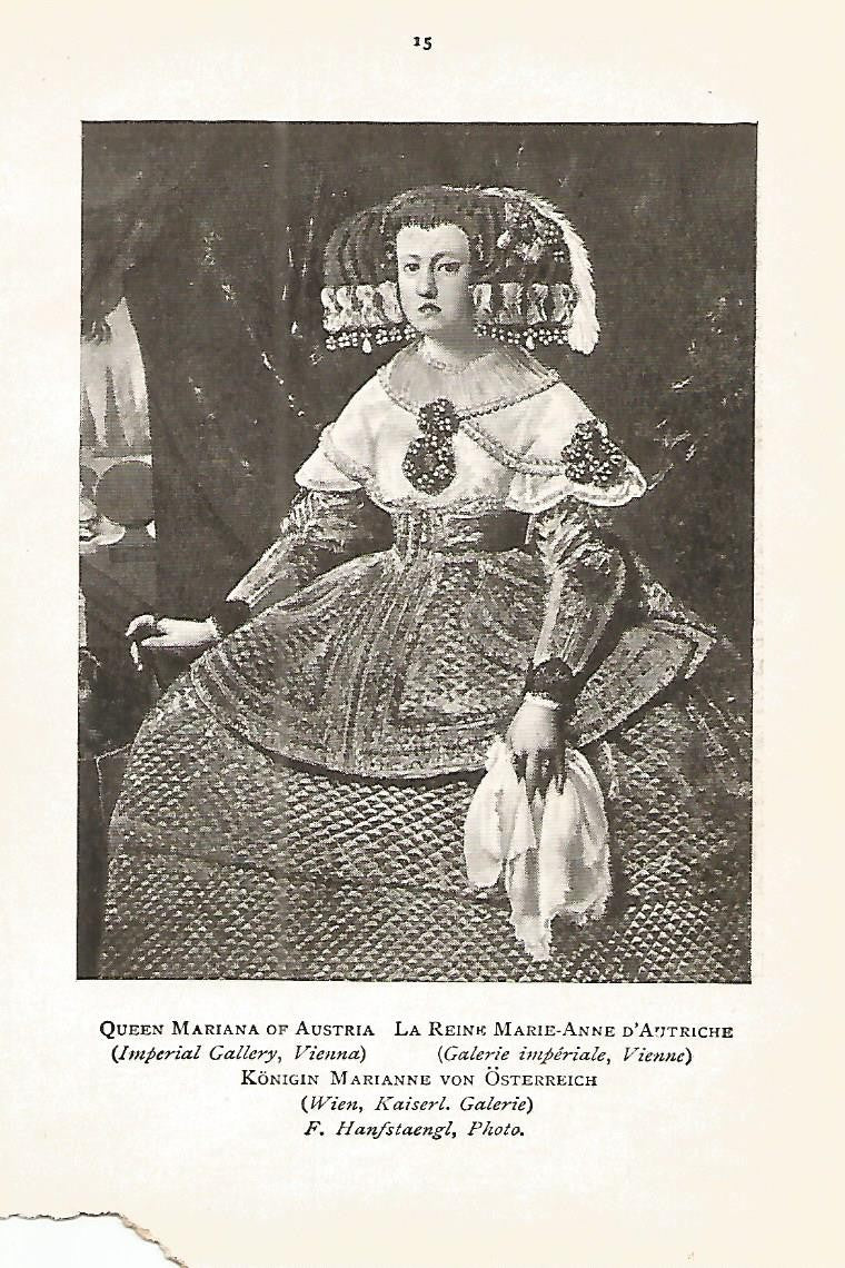 Lamina 007: VELAZQUEZ Reina Mariana de Austria