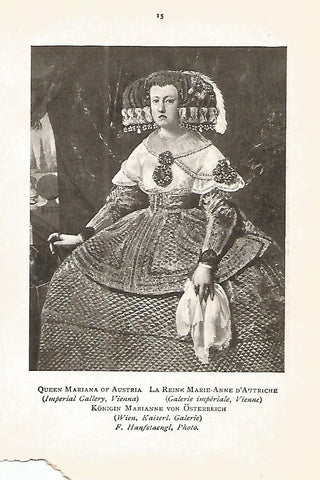 Lamina 007: VELAZQUEZ Reina Mariana de Austria