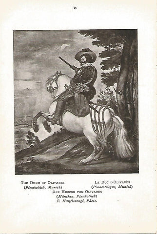 Lamina 016: VELAZQUEZ El Duque de Olivares